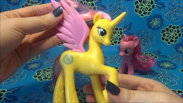 Обзор MLP Princess Gold Lily & Pinkie Pie смотреть онлайн