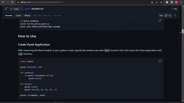 Kids Python Challenge, Lesson 46:  Using a game engine Pyxel