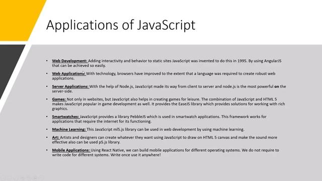 JavaScript Tutorial 1: Introduction to JavaScript Language