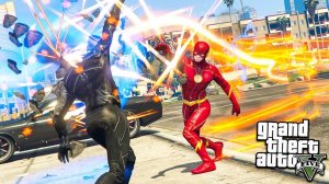 ФЛЭШ ПРОТИВ ЗУМА РЕАЛЬНАЯ ЖИЗНЬ СУПЕРГЕРОЯ ГТА 5 МОДЫ! ОБЗОР МОДА GTA 5 видео игра мультик для детей