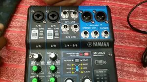 YAMAHA MG06X ...6 Channel Audio Mixture