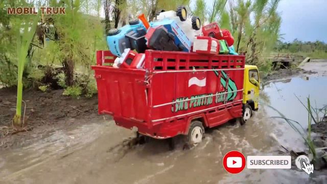 MOBIL TRUK PANJANG CANTER FUSO OLENG, TRUCK RC HANDMADE ISUZU GIGA NMR JATUH TERGULING смотреть онлайн