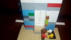 Лего-малогрузовой лифт. Мультфильм.