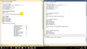 Урок 1. Создание БД и хранимых процедур в MS SQL.