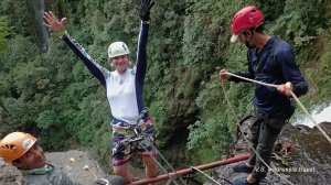 Каньонинг в Барричаре, Колумбия. Extreme canyoning in Barrichara, Colombia