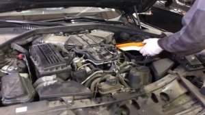 Замена воздушного фильтра на БМВ 7 серии