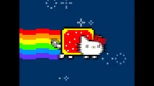 Le Nyan cat Hello Kitty