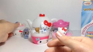 ХЭЛЛОУ КИТТИ и ДРУЗЬЯ Игрушки ХЭППИ МИЛ Макдоналдс! HELLO KITTY McDonald's Happy Meal TOYS Unboxing