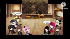 GIRLS FRONTLINE react to Metal Gear Rising revengeance Armstrong boss fight (part 2/2)