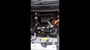 Arranque del motor nissan note e-power.