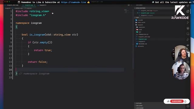 Introduction to C++ | Rawkode Live