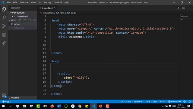 javascript bangla tutorial 3 : how to add JavaScript in html смотреть онлайн