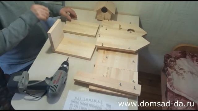 Скворечники. Как собрать скворечник классик?
