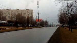 Москва 2164 Харьковская улица весна день