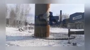 Монтаж резервуара РВС-200 м3