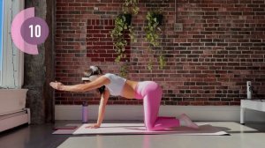 15MIN Toned Ab, Arms & Back //  DAY 3 - 1 Week Pilates Challenge // madeleineabeid