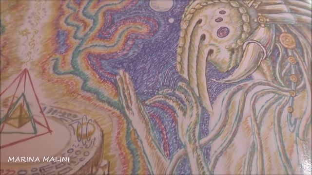 ТИМУР ТАШТИМИРОВ. ГЕНИАЛЬНЫЙ ХУДОЖНИК СОВРЕМЕННОСТИ. Рисунок шариковой ручкой. ТТТ