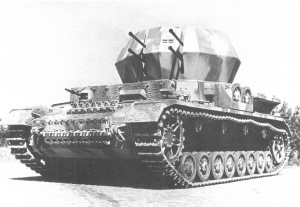 Зенитные танки Вермахта. «Wirbelwind» («Вихрь») и «Ostwind» («Восточный ветер»).