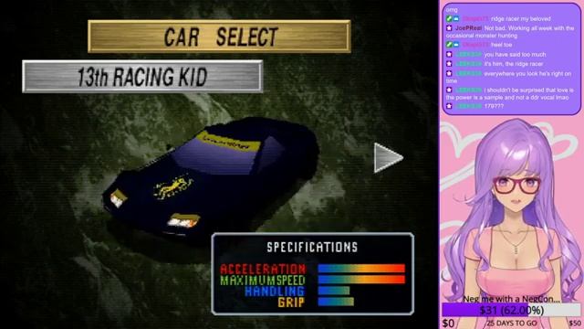 [VTuber] PS1 Month Game #4 Ridge Racer Revolution смотреть онлайн