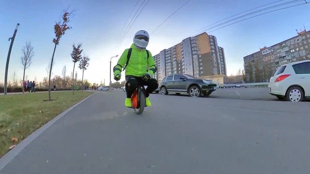 Покатухи на моноколесе Gotway MSX.100V.1230Wh. Режим сидя смотреть онлайн