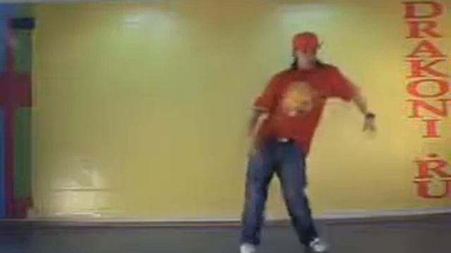 Брейкданс. Поппинг. oldman-walk