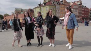 Beloe Zlato - в Варшаве - Beautiful girls sing in Europe! Russian folk song