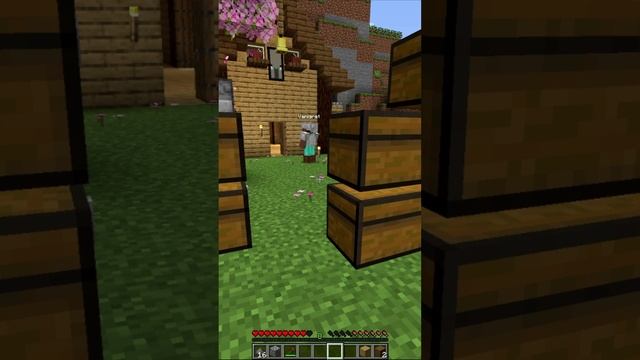 Моё выживание в minecraft. Первый день.