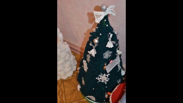 Мастерим красивые елки на Новогодние праздники своими руками из подручного материала смотреть онлайн