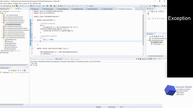 Exception Practical - Java In Bangla