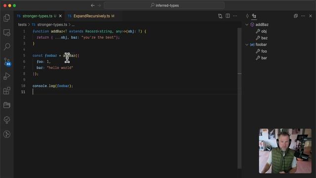 Better Inference in Typescript Functions