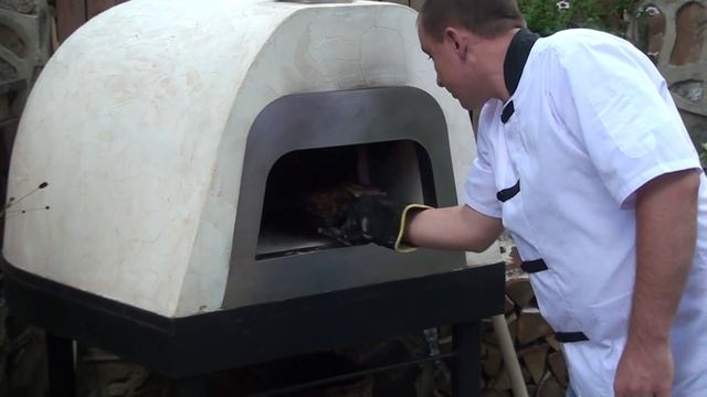 баранья нога приготовление в дровяной печи жарушка смотреть онлайн