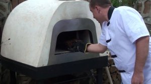 баранья нога приготовление в дровяной печи жарушка