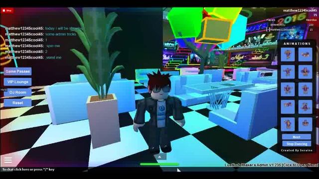Roblox-Neon Nightclub Admin tricks смотреть онлайн