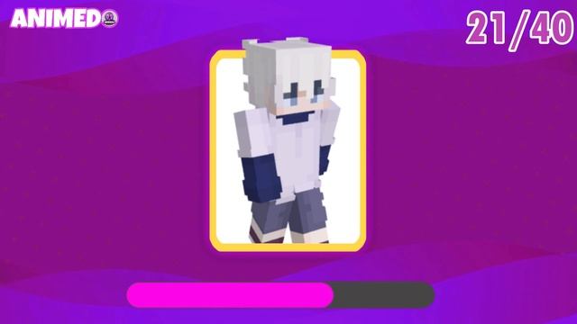 Anime Character Quiz - Guess The Anime Characters by Minecraft Skin смотреть онлайн