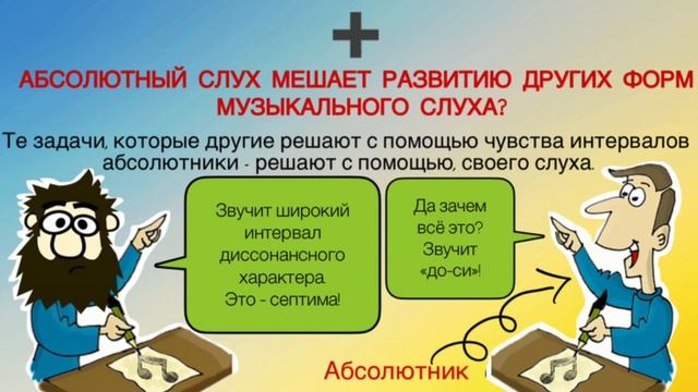 Абсолютный слух. Как проявляется? За и против. Был ли абсолютный слух у композиторов?