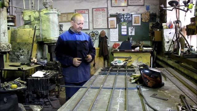 Blacksmithing projects.  Кованая дверь.  Художественная ковка. Будни в кузнице. 3 ч.