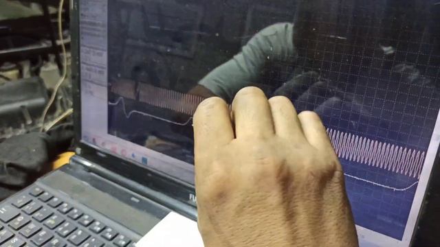 Проверка меток ГРМ  осциллографом, диагностика не скрывая двигатель.