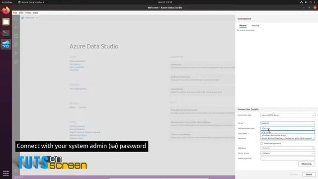 Setup Microsoft Sql Server Development On Linux | Ubuntu, MSSQL, Azure Data Studio