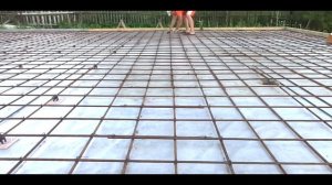 Как я установил маяк для выравнивания ж б монолитной плиты пола, и завязал арматурный каркас