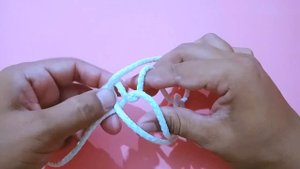 Lift 20kg water bottle easily / bottle sling knot - try knot and craft