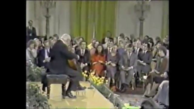Andres Segovia Live Concert 1979 смотреть онлайн