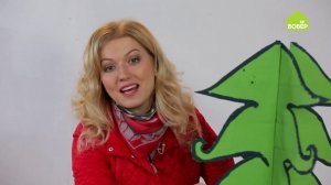 Ёлка из картона