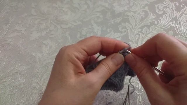 #Мужской свитер #спицами. Часть 5. Вяжем узор. смотреть онлайн