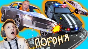 Погоня в GTA за ЗОЛОТОМ против ПОЛИЦИИ с Квадрокоптером Yudan