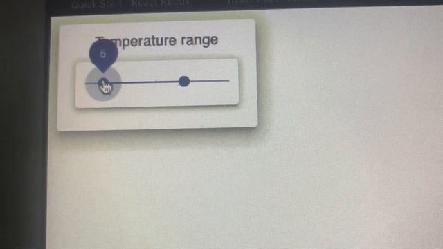 ReactJS slider running in ESP32 смотреть онлайн