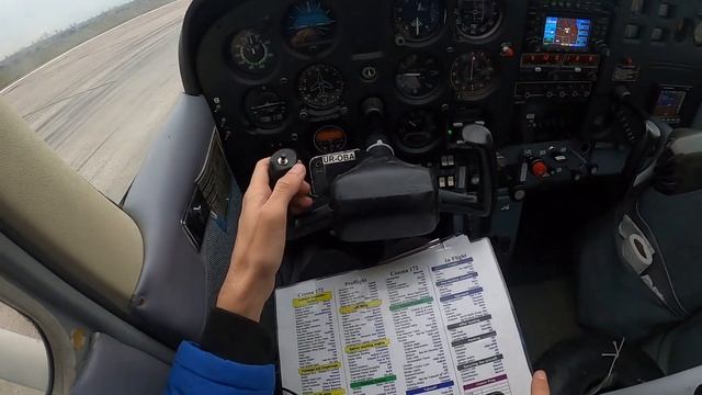 Полёт из Гостомеля в Бородянку на Cessna 172 / Самый короткий перелет