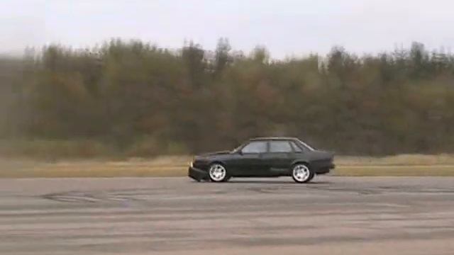 audi 80 quattro Martinsson BURNOUT