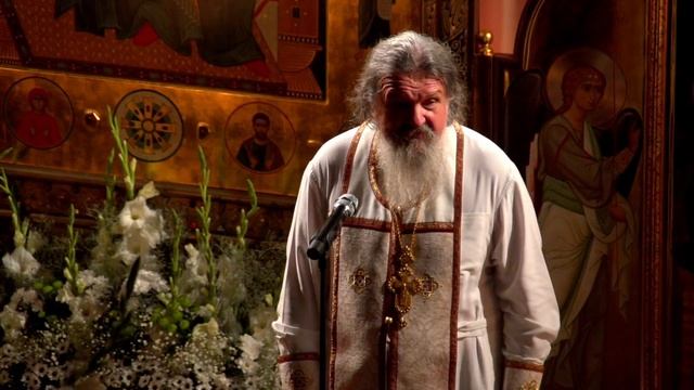 Проповедь о. Андрея Лемешонка на Преображение после Всенощного Бдения в среду 18 Августа 2021 г. смотреть онлайн