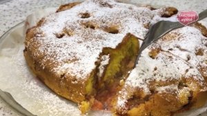 Оочень быстрый Ягодный пирог. Клубничный десерт.
