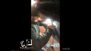 Как Открыть Nissan Qashqai  при морозе -35